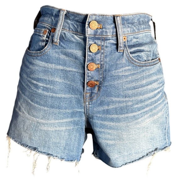 Madewell womens High-Rise Denim Shorts: Button-Front
Edition size 24 preloved - Picture 1 of 8